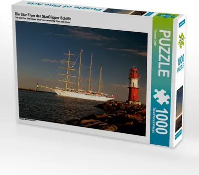 Produktbild von Calvendo Die Star Flyer der StarClipper Schiffe 1000 Teile Puzzle quer 640x480mm, Deter Thomas; 7447076