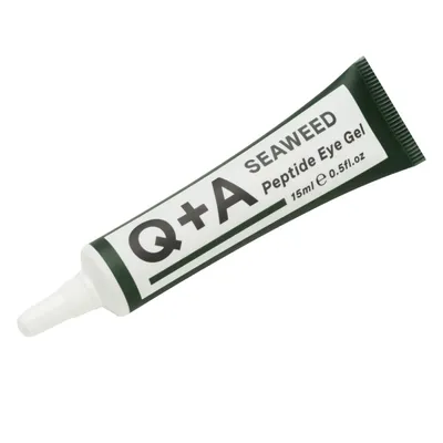 Obrázok produktu pre Q+A Peptidový očný gel s morskou riasou, 15ml