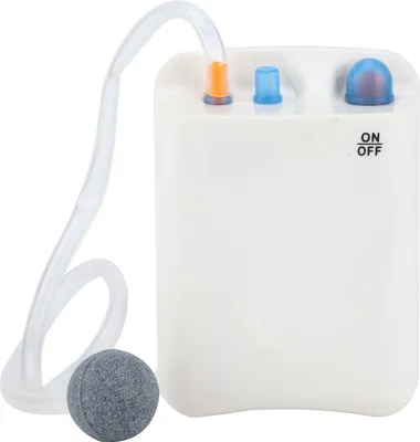 Immagine prodotto di DC-125 Pompa per ossigeno, diffusore d'aria portatile alimentato a batteria per acquari