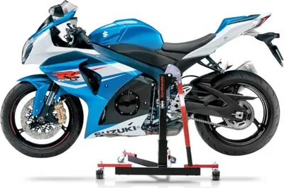 Obrázek produktu pro CS Power Evo středový stojan pro Suzuki GSX-R 1000 09-16 Červený