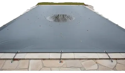 Imagen del producto de Cubierta rectangular para piscina, impermeable, resistente a la suciedad, de color