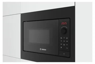 Zdjęcie produktu dla Bosch Serie 2 BFL523MB4, Wbudowany, Mikrofalówka Solo, 20 l, 800 W, Wbudowany wyświetlacz, LED