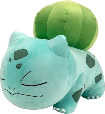 Image de Peluche Pokémon Bisasam endormi 45 cm
