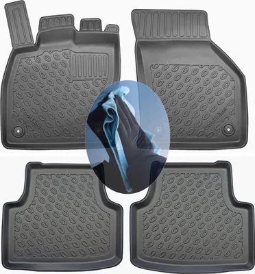 Produktbild von Z512447 TPE-Gummifußmatten kompatibel mit  Skoda Octavia Combi  4 NX Kombi 5-türer 2020-