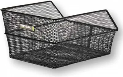 Produktbild von Basil 11177 Cento Hinterradkorb S Schultasche 31,5x21,5x17cm, engmaschig, schwarz