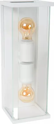 Immagine prodotto di Applique da esterno bianca 2 x E27 15W CLAIRE Lucide