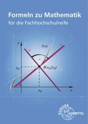Obrázek produktu pro Formeln zu Mathematik für die Fachhochschulreife