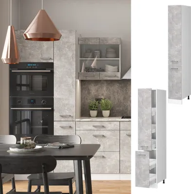 Obrázok produktu pre Lekárenská skrinka Vicco R-Line betón 30 cm, Model 37809