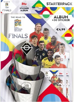 Zdjęcie produktu dla Topps - Droga do Ligi Narodów UEFA - Sammelsticker - 1 Starterpack