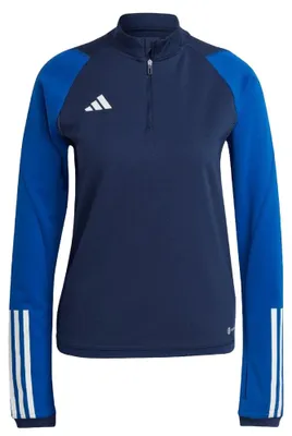 Image de Adidas - Haut « Tiro 23 Competition » pour femmes - Entraînement PP2031 (S) (Bleu marine foncé/Bleu)