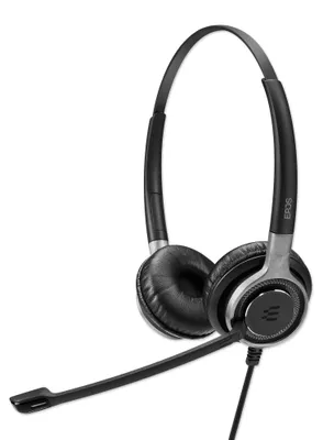 Obrázek produktu pro EPOS IMPACT SC 660 ANC USB, Kabel, Hovory/hudba, 50 - 18000 Hz, 110 g, Sluchátka s mikrofonem, Černá, Stříbrná