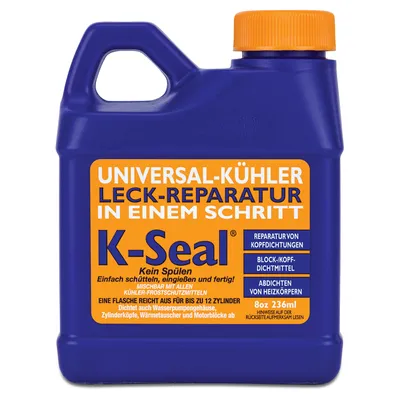 Produktbild von K-Seal Universal-Kühlerdichtmittel 236 ml Kühler-Leck-Reparatur für Auto, LKW & Motorrad – Kühlsystem Dichtmittel