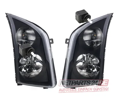 Zdjęcie produktu dla Johns, reflektory Reflektory pasujące do VW Crafter 2E 06 - 13 lewy + prawy + serwomotor
