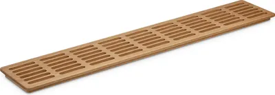 Produktbild von Lüftungsgitter aus Massivholz Eiche natur 550 x 100 x 15 mm Qualitäts - Belüftungsgitter von SO-TECH