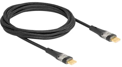 Obrázok produktu pre DeLOCK 80764, 2 m, USB C, USB C, USB 2.0, 0,48 Gbit/s, Čierna