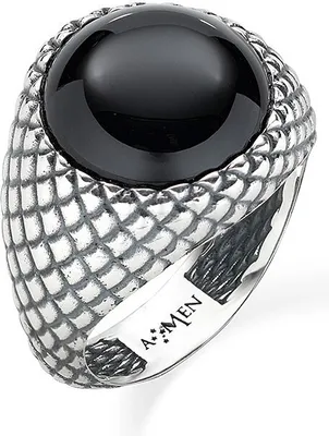 Immagine prodotto di Anelli Anello con sigillo Amen Argento 20 Collezione Hipster - donna