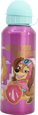 Produktbild von Paw Patrol Trinkflasche Aluminium, 530 ml, mit Sicherheitsverschluss