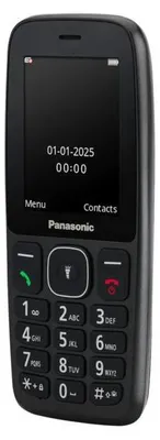 Obrázok produktu pre Panasonic KX-TF400, Navýšku, Single SIM, 6,1 cm (2.4"), 0,3 MP, Bluetooth, Čierna