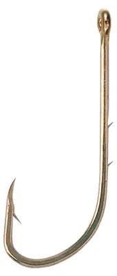 Produktbild von Balzer Camtec Speci Wurmhaken brüniert - 10 Wurmhaken, Größe:Gr. 2