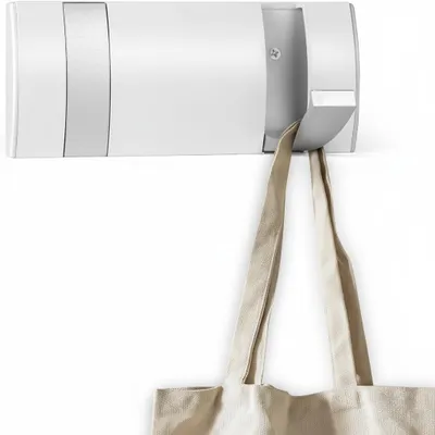 Imagen del producto de AndIndoorMatch - Gancho para pared - Plegable - Aluminio, Imagen generada por IA