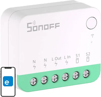 Produktbild von Sonoff Minir4M Matter Smart Mini Wifi Switch (Homekit, Smartthings, Home Assistant)