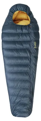 Produktbild von Patizon Mumienschlafsack R 300 L Midnight Navy – Golden Yellow 200 –13 °C – Blau