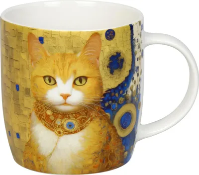 Obrázok produktu pre Hrnček - s mačkou Gustav Klimt
