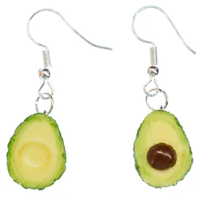 Produktbild von Avocado Ohrringe Miniblings Früchte Frucht Sommer Party Guakamole 3D