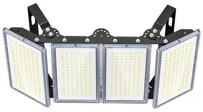 LED-Flutlicht 400W, kaltweiß, rechteckig, Wandmontage, 1 Stück