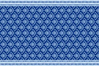 Produktbild von Sovie HOME Tischdecke Giorgio in Blau aus Linclass® Airlaid 120 x 180 cm, 1 Stück - Ornamente