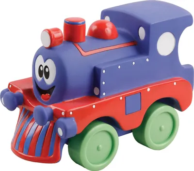 Produktbild von Squeezy - Eisenbahn - Zug Spielzeugeisenbahn mit Gesicht