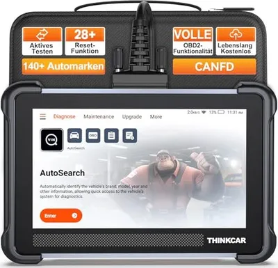 Produktbild von Thinkscan 672 OBD2 Diagnostic Tool Car 28+ Reset Function Full System Diagnostics, Active Testing/Advanced ECU -Codierung/BI -Richtung