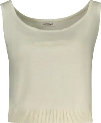 Produktbild von GUESS JEANS Damen TANKTOP Weiß W4BR17Z3HO2_BIG293 : Größe - XS Größe: XS