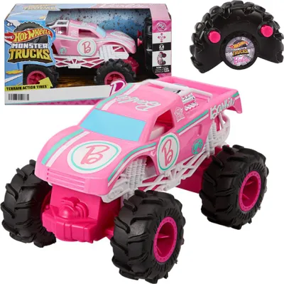 Zdjęcie produktu dla Hot Wheels Monster Truck Barbie RC HNV02