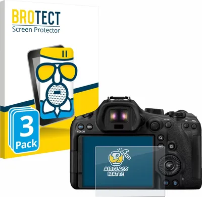 Produktbild von 3x BROTECT Entspiegelungs Schutzglas für Canon EOS R6 Mark III Schutzfolie Panzer Folie Glas Display Schutz matt