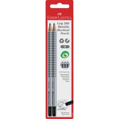 Produktbild von Bleistift Grip 2001 mit Radierer, Set