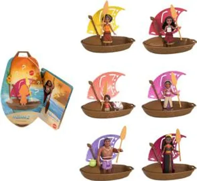 Produktbild von Disney JBT43 Vaiana Puppen- und Bootsmischung