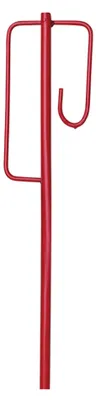 Produktbild von Moravia Absperrhalter, rot lackiert 12/1250