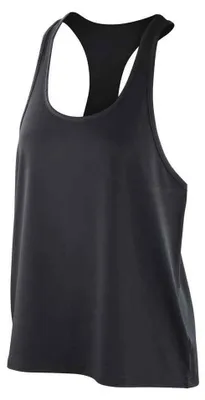 Image de Spiro - T-shirt sans manches "Impact Softex" pour femmes, modèle LT2449 (Taille L), couleur noire