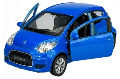 Produktbild von WELLY CITROEN C1 Blau Metallmodell 1:32 Neu