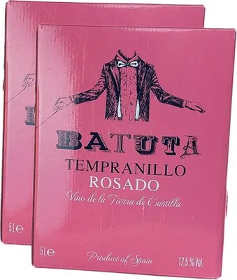 Produktbild von Rosé Spanien Tempranillo Batuta  Bag in Box trocken (2x5L)