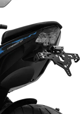 Produktbild von ZIEGER Pro Kennzeichenhalter kompatibel mit CFMoto 650 NK Frankreich