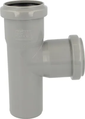 Produktbild von HT Abzweig einfach Ø 75/75 x 87°, mit 2 Steckmuffen