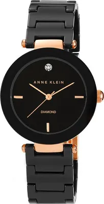 Immagine prodotto di Orologio da donna nero con bracciale in Vetroceramica