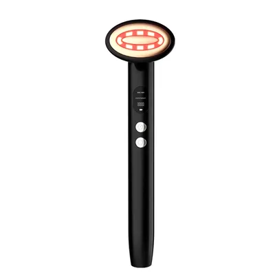 Produktbild von Multifunktionales Gesichtsmassagegerät, LED-Lichttherapie und Rotlicht für Gesicht und Hals zur Entspannung und Hautverjüngung