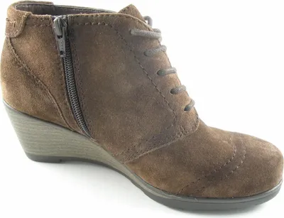 Produktbild von Jana Damen  Schnürstiefel & Boots gefüttert braun Gr. 38