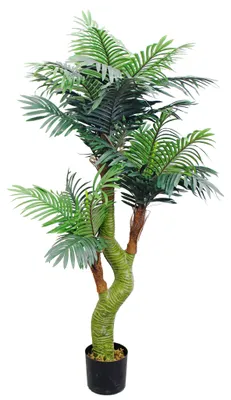 Immagine prodotto di Palmizio Palma Pianta Albero Artificiale Plastica con Vaso 165cm Decovego