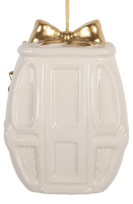 Obrázek produktu pro Vánoční ozdoba Clayre & Eef, rozměry 5x4x11 cm, bílá, porcelán
