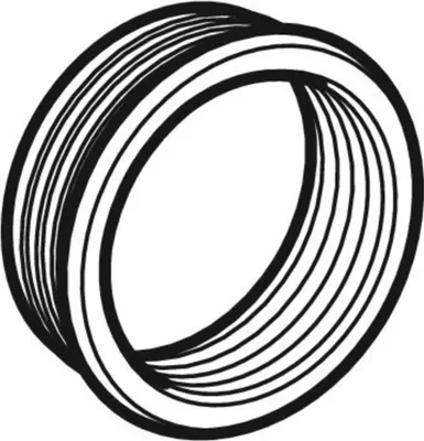 Productafbeelding van Geberit GE, profielafdichting 40/32, 241983, 1 stuk.