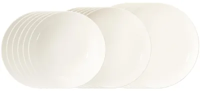 Produktbild von Seltmann Weiden Savona Fine Diamond weiß Teller-Set 18 tlg.
